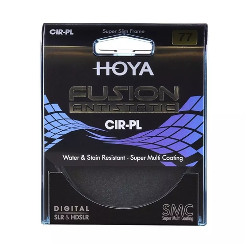 Hoya FUSION-filtro Delgado antiestático CPL, 82mm, 77mm, 72mm, 67mm, 62mm, 58mm, 55m, 52mm, 49mm, CIR-PL polarizador/polarizador para lente de cámara ► Foto 1/3