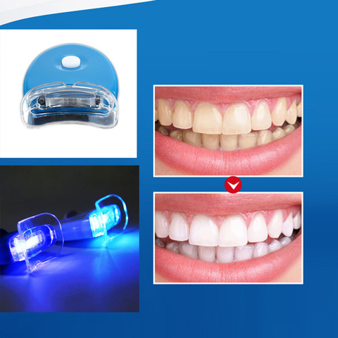 Acelerador de blanqueamiento Dental, luz LED azul, lámpara Láser Dental, herramienta de luz, cosmética Dental, belleza y salud femenina ► Foto 1/6