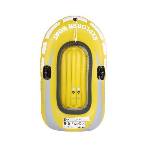 Casual barco inflable barco de pesca profesional de agua al aire libre deporte herramienta canoa 1-2 Persona de PVC pequeño flujo de kayak, buceo barco ► Foto 1/6