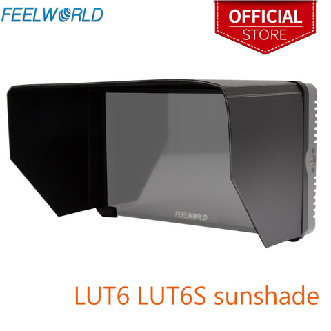 FEELWORLD sombrilla Luz Portátil peso instalación Flexible de 6 pulgadas LUT6 LUT6S 4K HDMI entrada DSLR Cámara Monitor de campo ► Foto 1/1