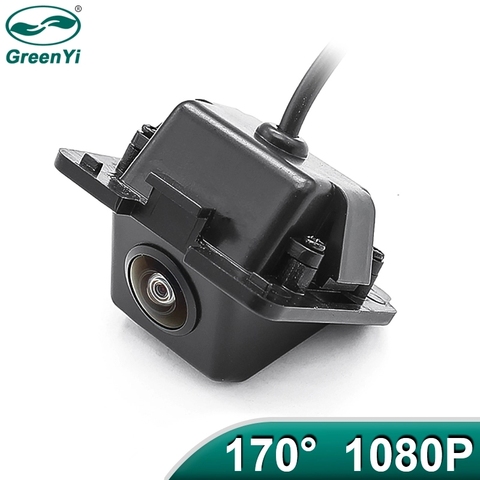 GreenYi 170 grados AHD 1920x1080P vehículo cámara de visión trasera para Mitsubishi Outlander XL Outlander Citroen C-Crosser Peugeot 4007 ► Foto 1/6