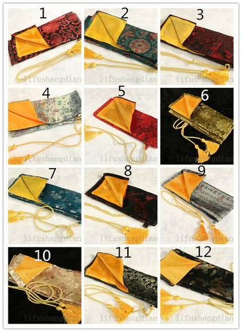 Bolsa de seda alta para elegir, 12 estilos de selección, katana japonesa, WAKIZASHI TANTO ► Foto 1/6
