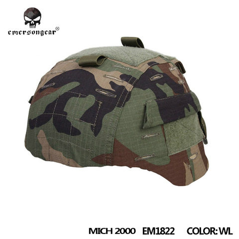 EMERSONgear-Casco táctica militar para Airsoft, cubierta para casco MICH2000 ► Foto 1/6