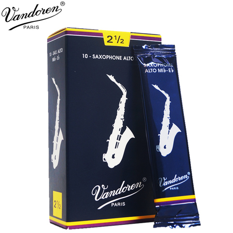 Francia Vandoren caja azul clásica Eb saxofón Cañas ► Foto 1/6
