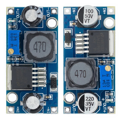 Envío Gratis 100 Uds LM2596 LM2596S DC-DC 4,5-40V módulo de fuente de alimentación reductor ajustable nuevo, alta calidad ► Foto 1/6