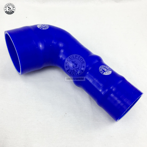 Entrada de silicona tubo de manguera de Sensor de flujo de Air masivo del cuerpo del acelerador del motor para SAAB-9000 (1 uds) rojo/azul/negro ► Foto 1/6