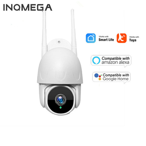 Cámara de seguridad inteligente con Wifi para exteriores, dispositivo de seguimiento automático, Google Home, Alexa, CCTV, 1080P, PTZ ► Foto 1/6