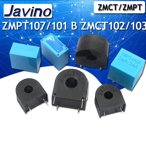ZMPT107/101B ZMCT102/103/118 5A/5MA 2mA 2mA/2mA precisión tensión de fase transformador de salida de Sensor de tensión ► Foto 1/6