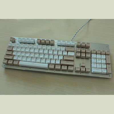 Juego de teclas retroiluminadas PBT para teclado mecánico MX, juego de 104 teclas para teclado mecánico, perfil SA, para cherry mx8.0 6,0 ikbc filtro akko 3108 ► Foto 1/6