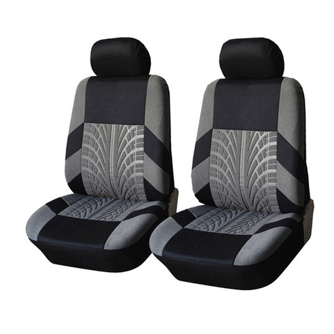 KBKMCY-fundas de asiento de coche con bordado, conjunto Universal de fundas de asiento delantero para hyundai solaris tucson 2022 ► Foto 1/6