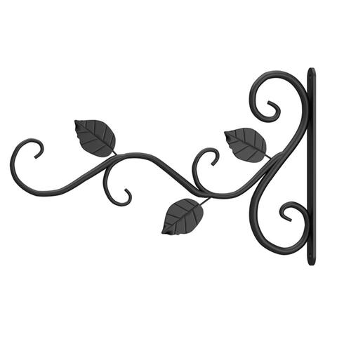 Cesta de hierro forjado colgante de Metal, colgador de plantas, gancho de pared para flor de jardín de casa, maceta, decoración de pared de balcón ► Foto 1/6