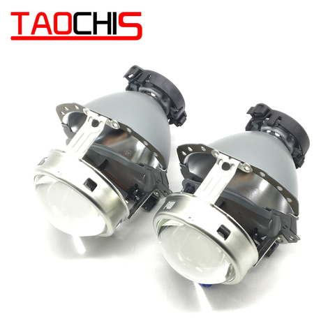 TAOCHIS-proyector de faros delanteros para coche, lente de proyector de 3,0 pulgadas HID D2S D3S D4S D1S, luz de cabeza H4, retroadaptación HELLA 2 LHD ► Foto 1/6