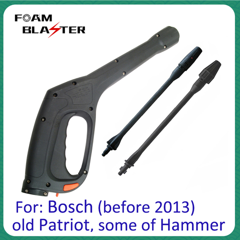 Pistola rociadora de agua para lavadora de alta presión, boquilla de lanza para lavadora de coche, lanza de pistola de agua a presión Patriot Faip Hammer Bosch ► Foto 1/6