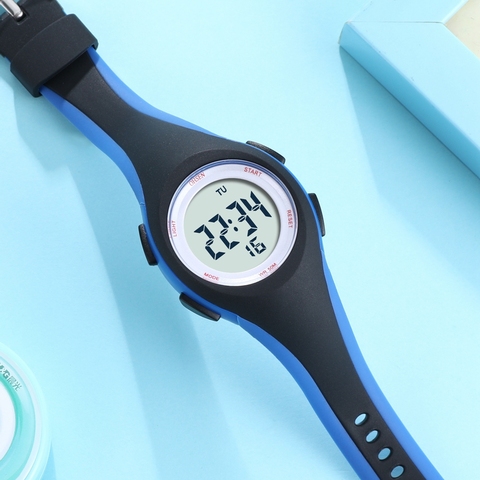 OHSEN-relojes deportivos digitales para niños y niñas, pulsera electrónica resistente al agua de 50M, con LED ► Foto 1/6