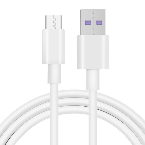 Cable de datos de carga rápida para móvil, Cable de datos 0,25 tipo C/1/2M USB C 3,1 5A para Huawei Mate 9 10 P10 P20 Pro tipo-c Super Line para Samsung S9 S8 ► Foto 1/6