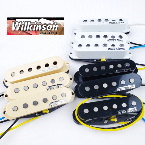 Wilkinson Premium-Pastillas de guitarra eléctrica, 60's, WVS, Alnico V, pastillas de guitarra eléctrica para guitarra ST, fabricadas en Corea ► Foto 1/6