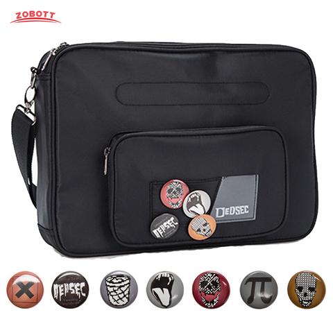 Juego reloj perros 2 Marcus Holloway Cosplay bandolera bolsa para adulto Unisex reloj perro Cosplay bolsas de disfraz con accesorios gratis ► Foto 1/6