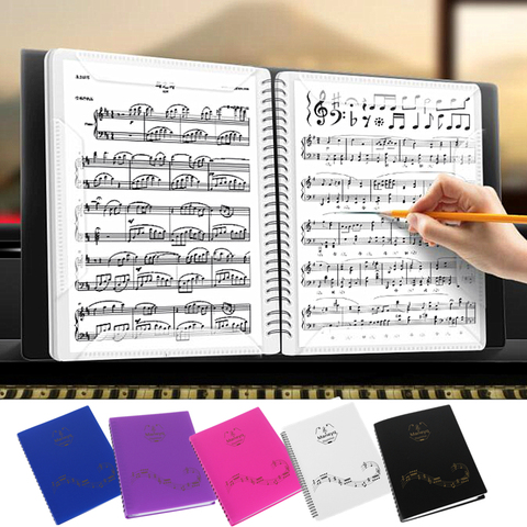 Cuaderno de práctica de música A4, 60 páginas, Piano, violín, Universal, cinco líneas, accesorios de puntuación de música ► Foto 1/6