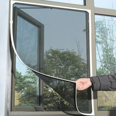 Protector de pantalla adhesiva para puerta, mosquitera, malla para ventana, habitación, cocina, 130x150cm ► Foto 1/4