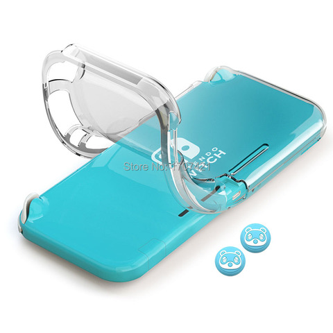 3 en 1 nuevo Nintend interruptor Lite de cristal claro cubierta de piel TPU Shell funda de rejilla y libre agarre tapas para Nintendo interruptor Lite ► Foto 1/4