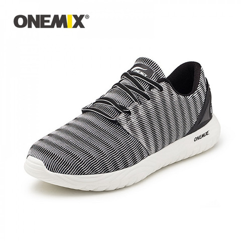 ONEMIX-Zapatillas de correr para hombre y mujer, zapatos ligeros de malla suave transpirable para caminar, calzado para correr al aire libre, novedad de verano ► Foto 1/6