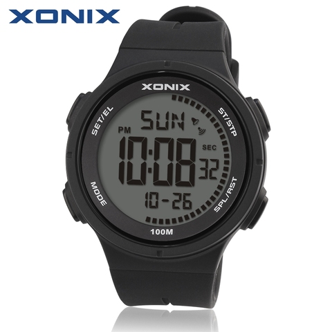 Reloj deportivo multifunción para Hombre, pulsera Digital de doble horario, resistente al agua, 100m, para natación y buceo ► Foto 1/6