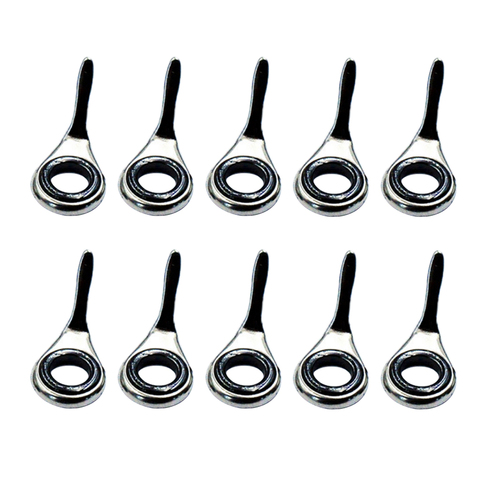 10 Uds. Anillos de guías de caña de pescar juegos de ojos de guía 2/3/3. 8/5. 1/6. 8mm accesorios de Pesca 4 #5 #6 #8 #10 # ► Foto 1/5