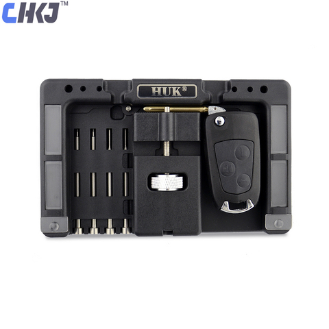 CHKJ Original HUK Fijación de llave herramienta Flip llave Vice de Flip-clave Pin removedor de cerrajero herramienta con cuatro pines ► Foto 1/6