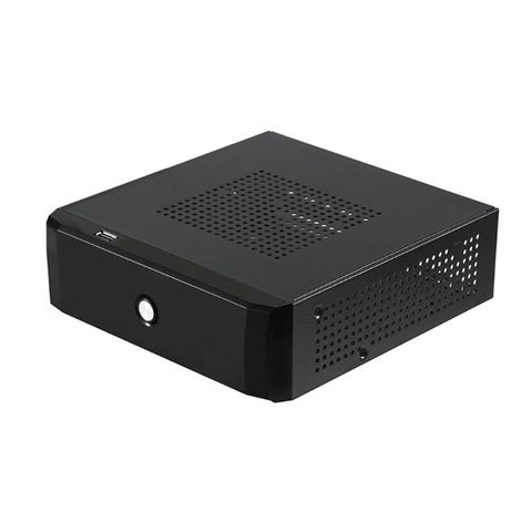 Fuente de alimentación carcasa de Host de oficina en casa HTPC caja de computadora PC chasis Mini ITX ► Foto 1/6