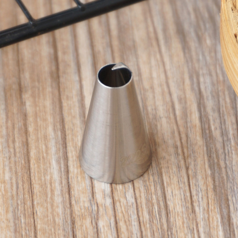 Boquilla de tubería de tamaño pequeño n. ° 222S, crema de glaseado en forma de melocotón chino, utensilio para hornear para pasteles y Fondant, decoración de magdalenas ► Foto 1/6