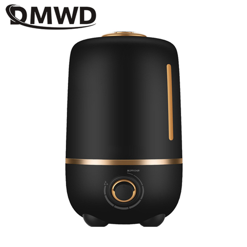 DMWD-humidificador ultrasónico eléctrico, difusor de aceite esencial de aromaterapia de 25W y 4L, atomizador, vaporizador purificador de aire para el hogar y la Oficina ► Foto 1/2