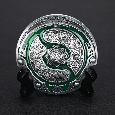 Escudo de campeón inmortal, ornamento de Metal, Ti5, Ti6, Ti7, Colección Ti8ti9 ► Foto 1/6