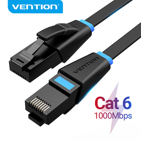 Vención de La Cat6 Cable Ethernet RJ45 Cat6 Lan UTP Cable de red RJ 45 Cable de conexión para ordenador portátil Router RJ45 Cable de Ethernet ► Foto 1/6