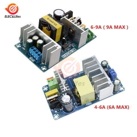 Alta potencia CA 100-240V 110V 220V a CC 24V 4-6A 6-9A módulo convertidor AC-DC transformador fuente de alimentación de conmutación módulo 100W 150W ► Foto 1/6