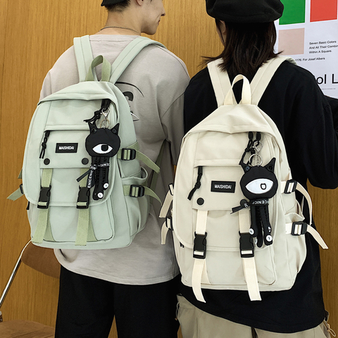 Herramientas de los hombres las mujeres mochila 2022 mujeres de gran capacidad de la escuela mochilas para adolescentes Harajuku estudiante de la escuela, bolsas de moda coreano nuevo ► Foto 1/6