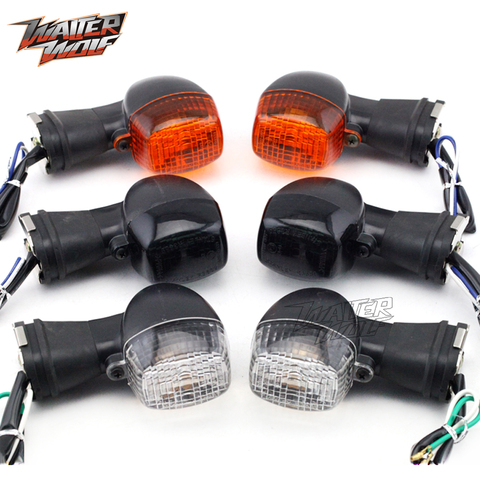 Luz de señal de giro delantero para motocicleta KAWASAKI, luz de señal de giro delantera para motocicleta KAWASAKI ZX600 Ninja ZX-6R ZX6R ZX-9R ZXR400 KLE 250/400/500 ZX900 ZX-7 ZX7R ► Foto 1/6