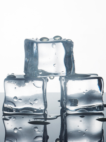 Accesorios de fotografía cubos de hielo falsos reutilizables cubos de cristal acrílico Artificial Whisky bebidas exhibición decoración del banquete de boda ► Foto 1/5