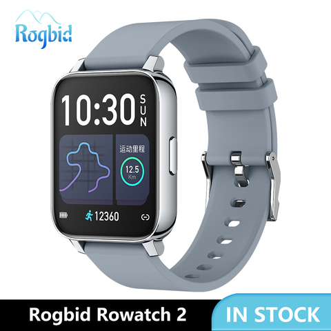 Rogbid-relojes inteligentes Rowatch 2 para hombre y mujer, con pantalla táctil de 1,69 pulgadas, rastreador de ejercicios, para IPhone, IOS y Android 2022 ► Foto 1/6