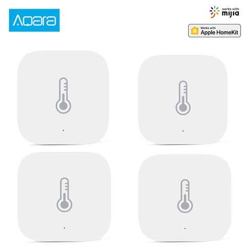 Sensor inteligente de ambiente Xiaomi Aqara Zigbee, Sensor de temperatura, humedad, presión de aire, Control inalámbrico para Mijia Homekit APP ► Foto 1/6