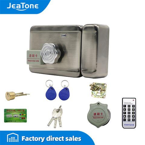 JeaTone-cerradura eléctrica para construir su sistema de intercomunicación de vídeo ► Foto 1/6