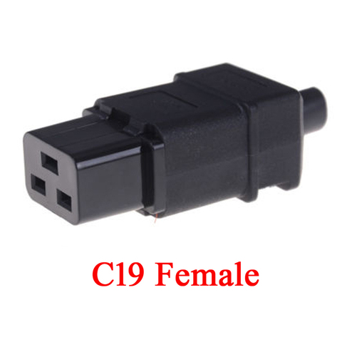 Universal de 250V 16A estándar IEC320 C19 energía eléctrica AC conector con Cable PDU toma removible macho ► Foto 1/6