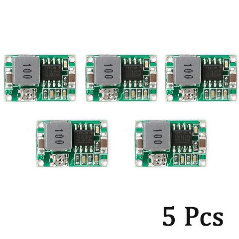 MINI convertidor reductor de DC-DC, regulador de voltios de 5V-23V a 5/10 V, 6V, 9V, 12V, 3,3 KHz, 3A, 1/340 Uds. ► Foto 1/6