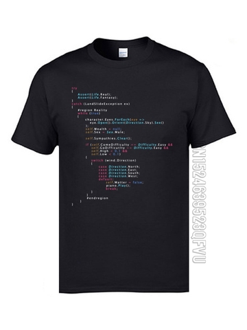 Programador de códigos de colores JS, camisetas para hombres, ingeniero superior IT, programador SCJP, 100%, camisetas de algodón, Keyboardman Workday ► Foto 1/6