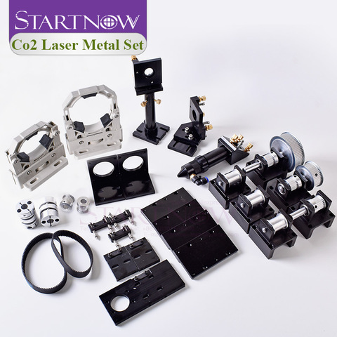Startnow-piezas de Hardware de transmisión láser, componentes para máquina grabadora de CO2, Kit mecánico, piezas de corte CNC, conjunto de cabezales láser ► Foto 1/6
