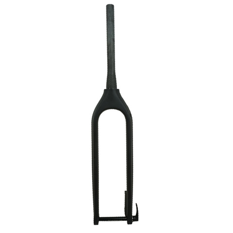 Horquilla de carbono para bicicleta de montaña, 110x15mm, 29er, 29 pulgadas, freno de disco cónico, 1-1/8 to1-1/2, horquilla de eje pasante ► Foto 1/6