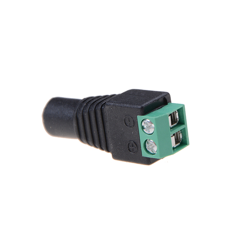 Adaptador de enchufe hembra DC para cámaras CCTV 2,1mm x 5,5mm ¡oferta! ► Foto 1/6