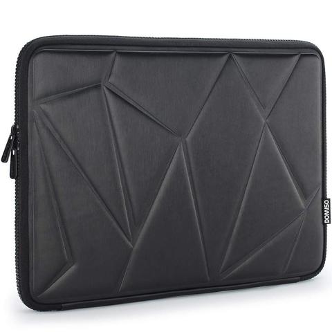 Funda protectora para portátil 10, 13, 14, 15,6 pulgadas, resistente a los golpes, bolsa impermeable para Macbook, Acer, HP, color negro ► Foto 1/6