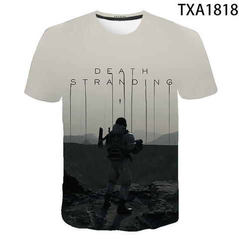 Camiseta con estampado 3D de Death Stranding para hombres y mujeres, ropa de calle a la moda para niños y niñas, camisetas geniales, novedad de verano ► Foto 1/6