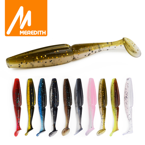 Pesca MEREDITH señuelo suave Swimbait loco ojo 70mm 90mm 110mm 130mm suave señuelo para sábalo pike Zander perca Troute Pesca Acesorios ► Foto 1/6