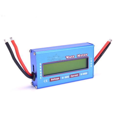 Analizador de potencia de batería RC, nuevo medidor de voltaje de equilibrio Digital LCD DC 60V/100A, para herramientas RC ► Foto 1/6